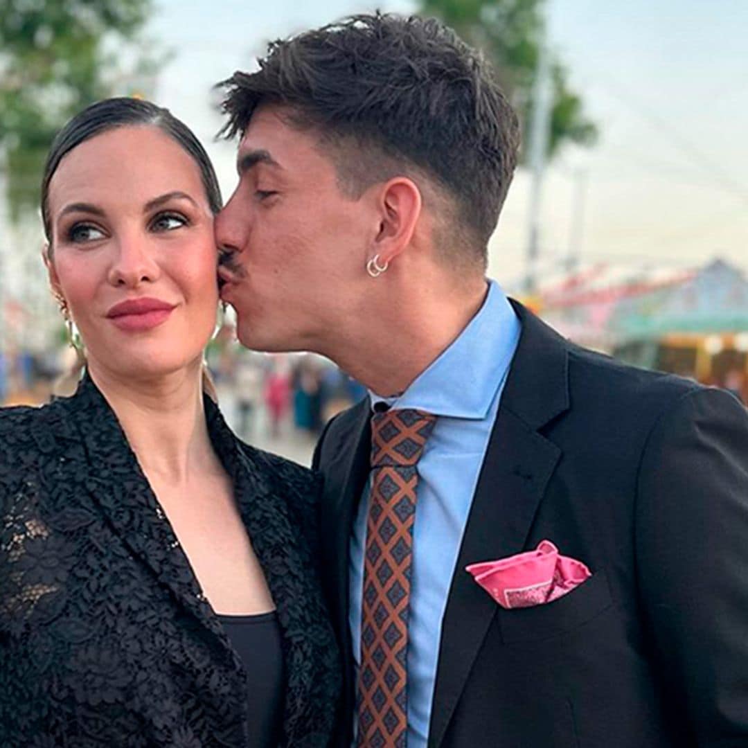 Jessica Bueno y Luitingo disfrutan de su primera Feria de Abril juntos, derrochando amor y cantando con Los del Río