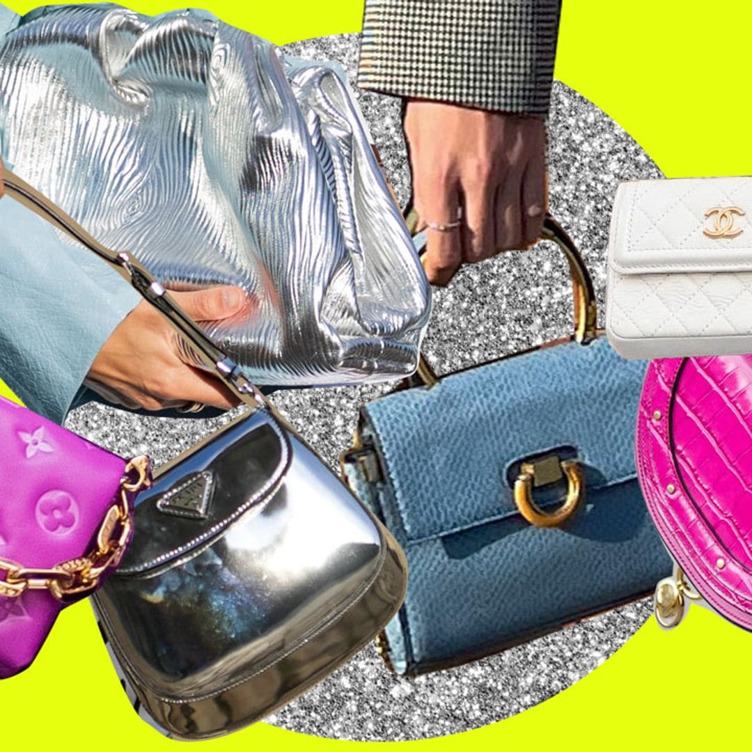 Metalizados, con lentejuelas... 10 bolsos de tendencia para ser la mejor vestida de la fiesta