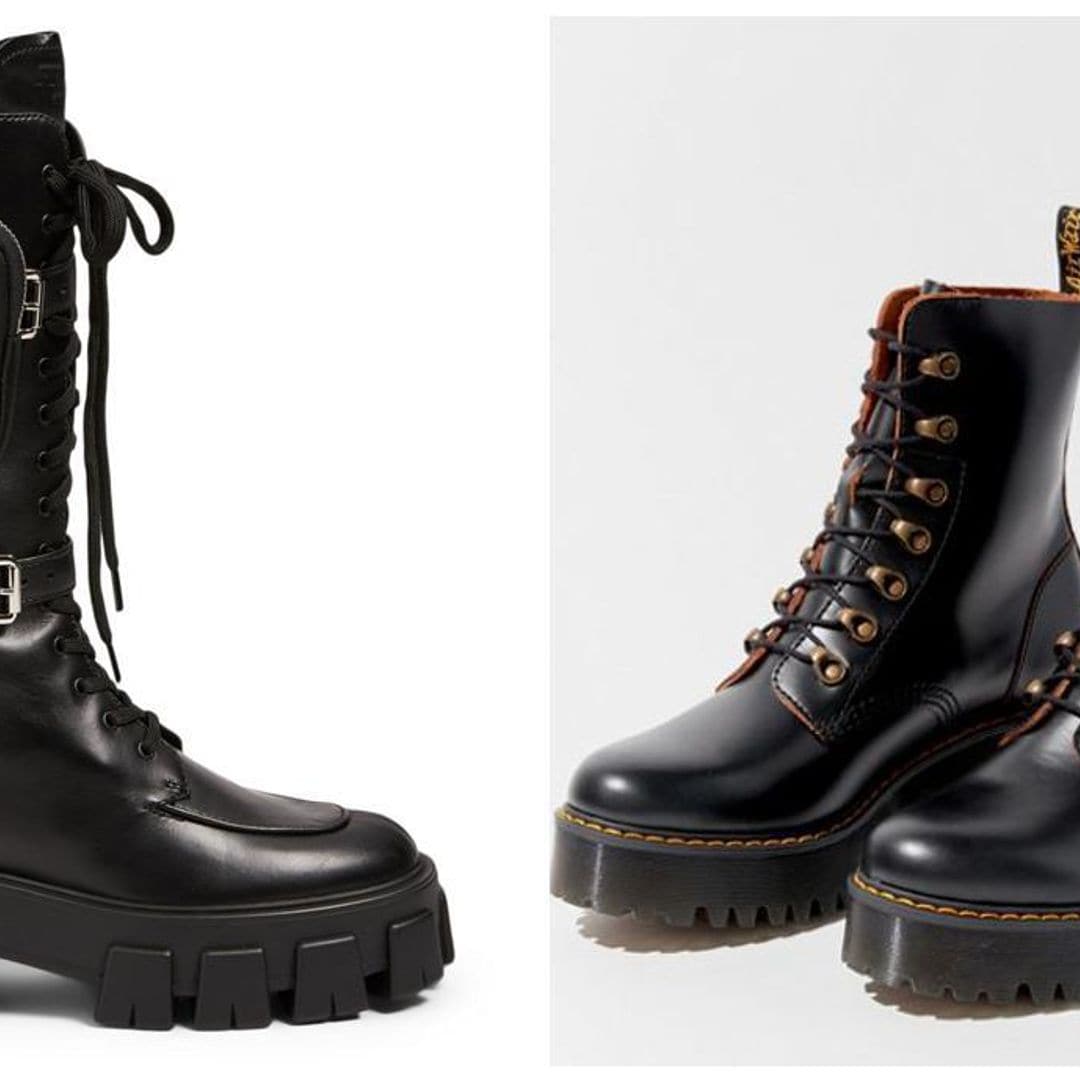 11 ‘combat boots’ ideales para aderezar tus looks de invierno