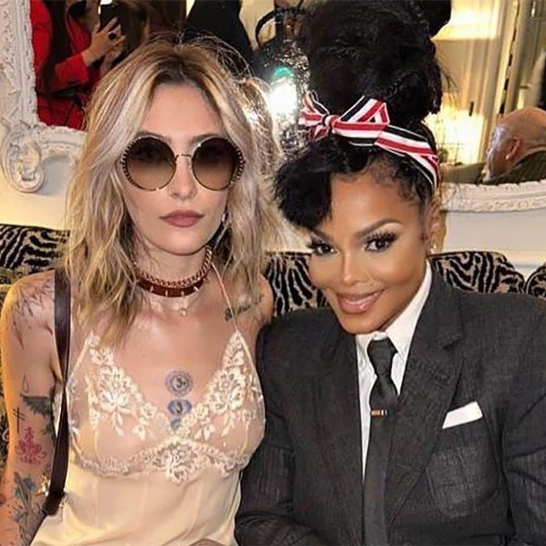 Primera foto de Janet Jackson y sobrina Paris juntas desde el funeral de Michael Jackson