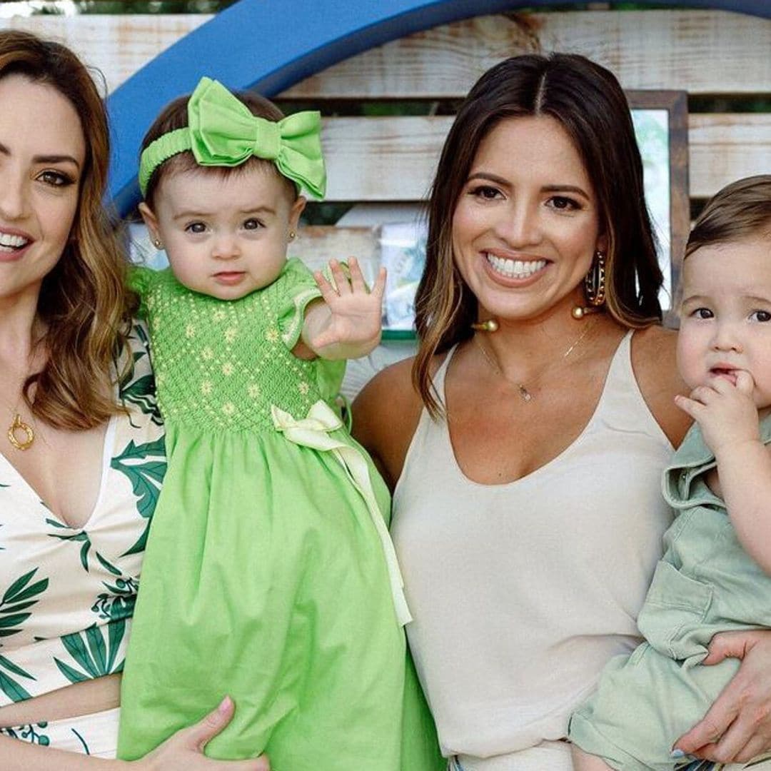 La tierna felicitación de cumpleaños del bebé de Pamela Silva a la hija de Michelle Galván