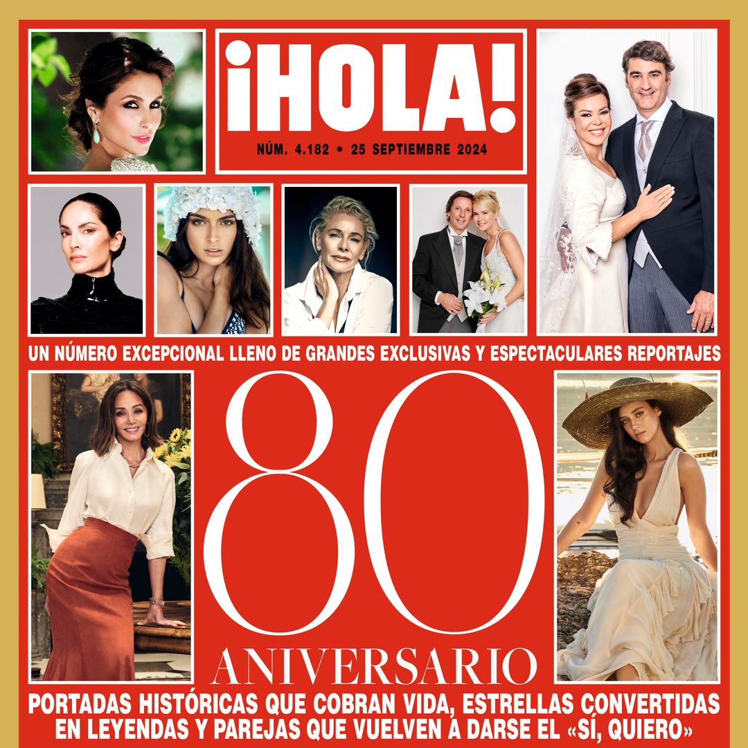 La revista ¡HOLA! ya está a la venta con un número excepcional lleno de grandes exclusivas y espectaculares reportajes