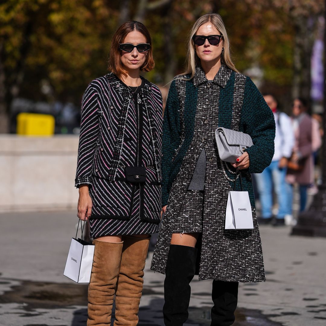 El tweed de Coco Chanel regresa cada invierno y puedes inspirarte en estos looks para llevarlo