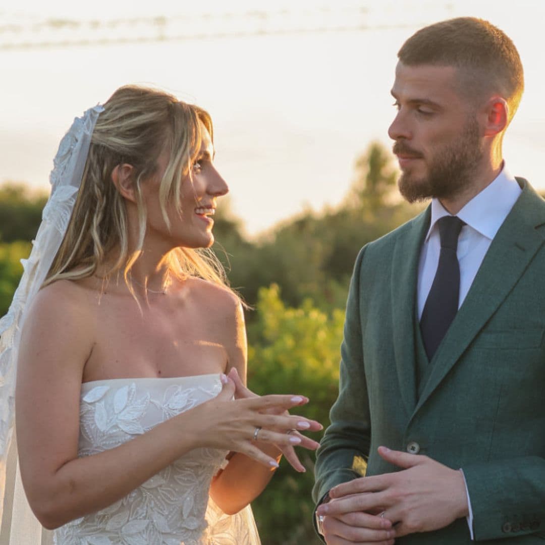 El curioso detalle en las imágenes de la boda de Edurne y David de Gea que no ha pasado desapercibido