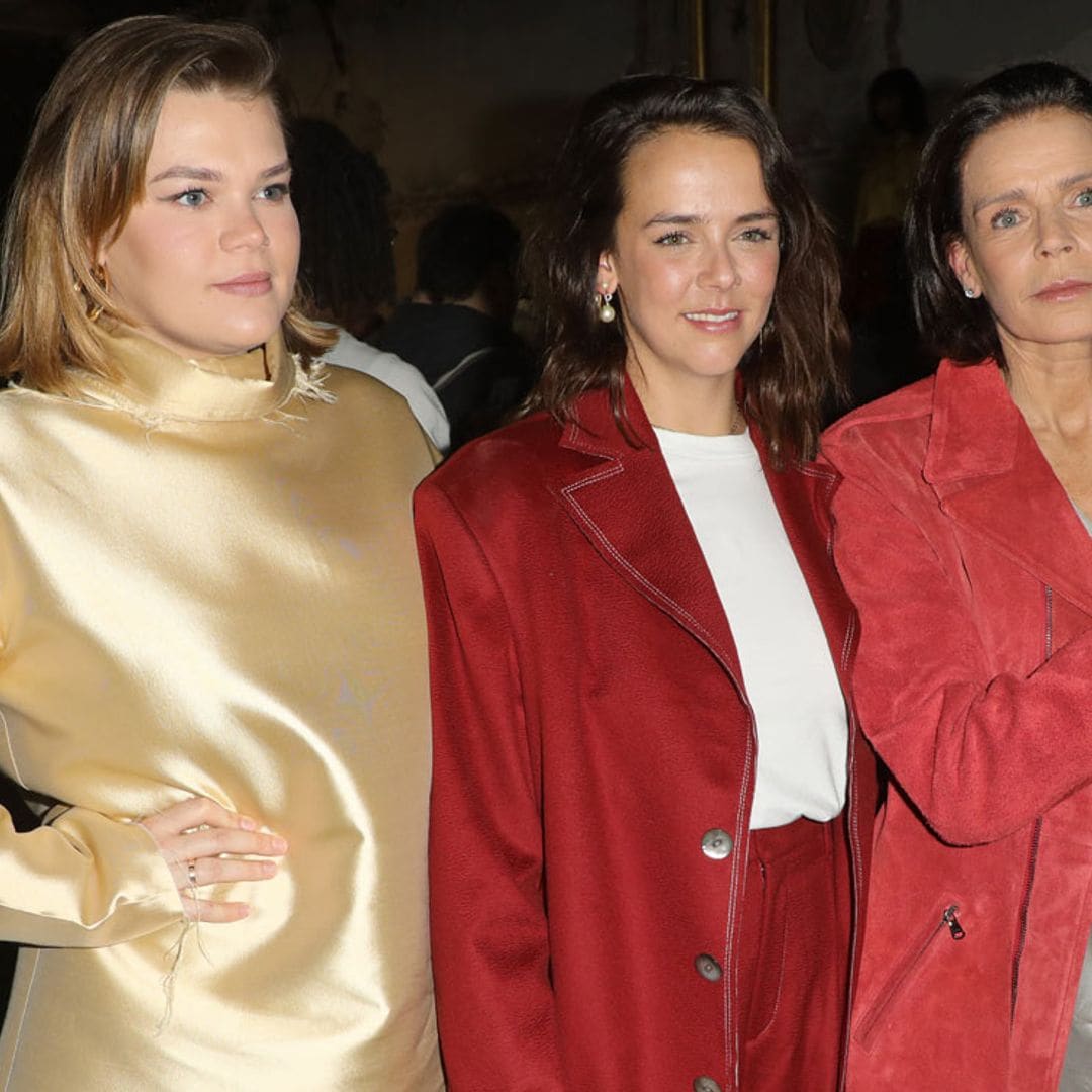 Pauline Ducruet presenta su nueva colección en París arropada por su madre, Estefanía de Mónaco