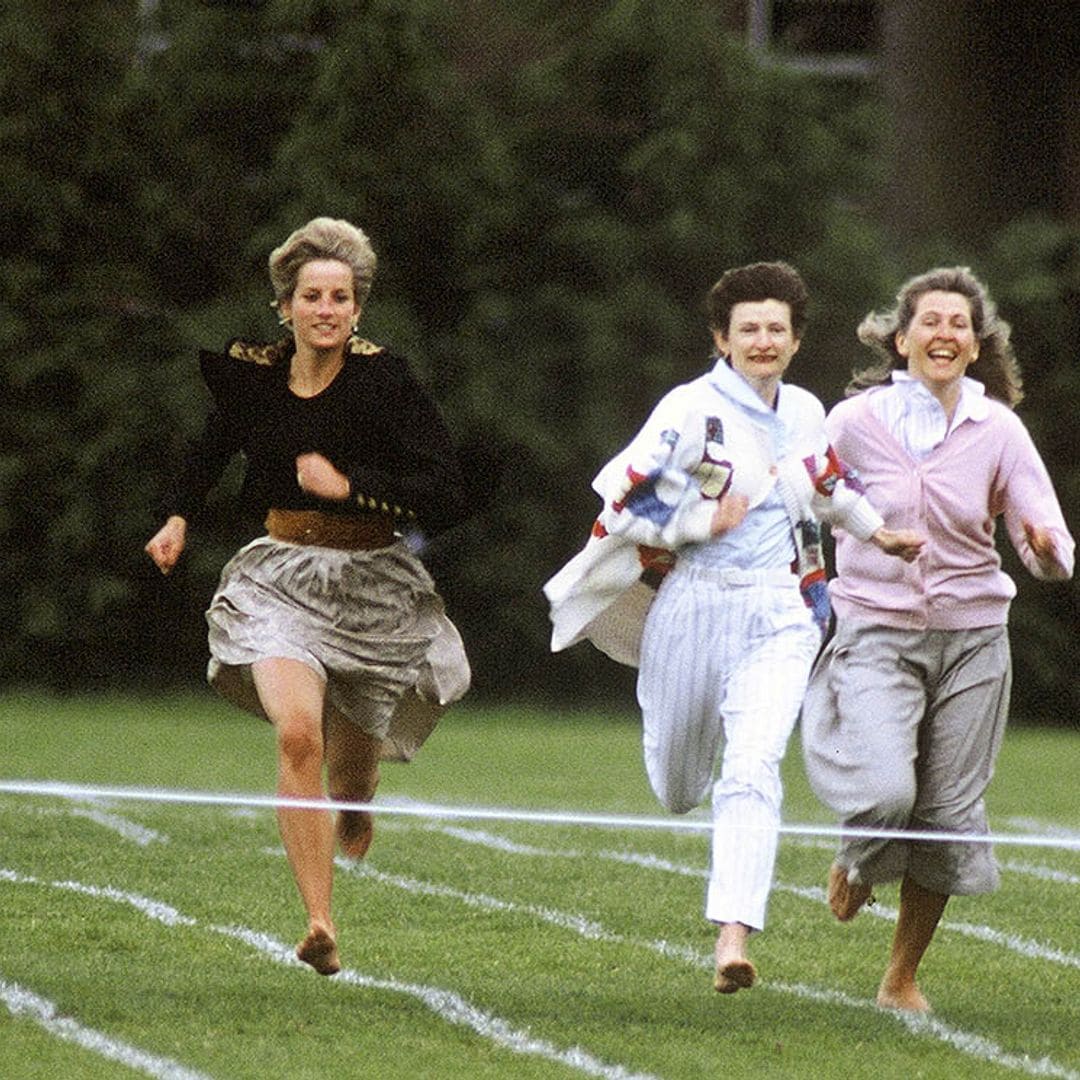 El día en que la princesa Diana se convirtió en la mejor atleta para ayudar al príncipe Harry