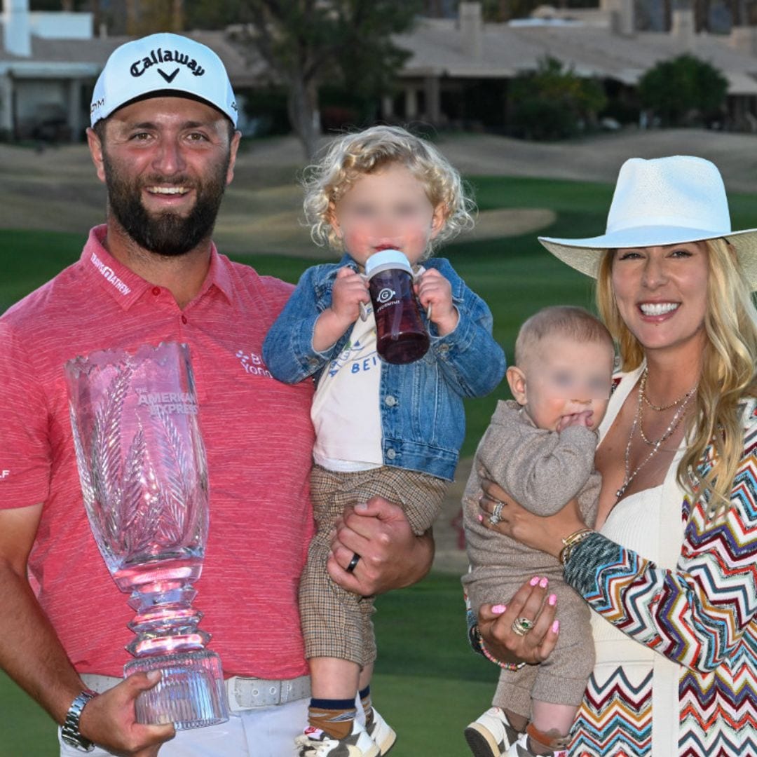 Conoce a la bonita familia de Jon Rahm, el hombre que ha firmado el mayor contrato de la historia del deporte