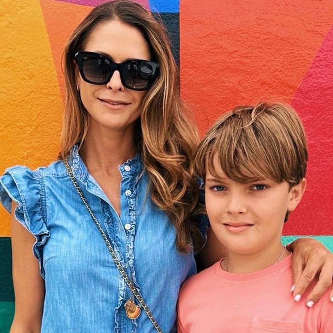 ¡Qué cambiado! Magdalena de Suecia presume de hijo en su paseo por el Miami más artístico