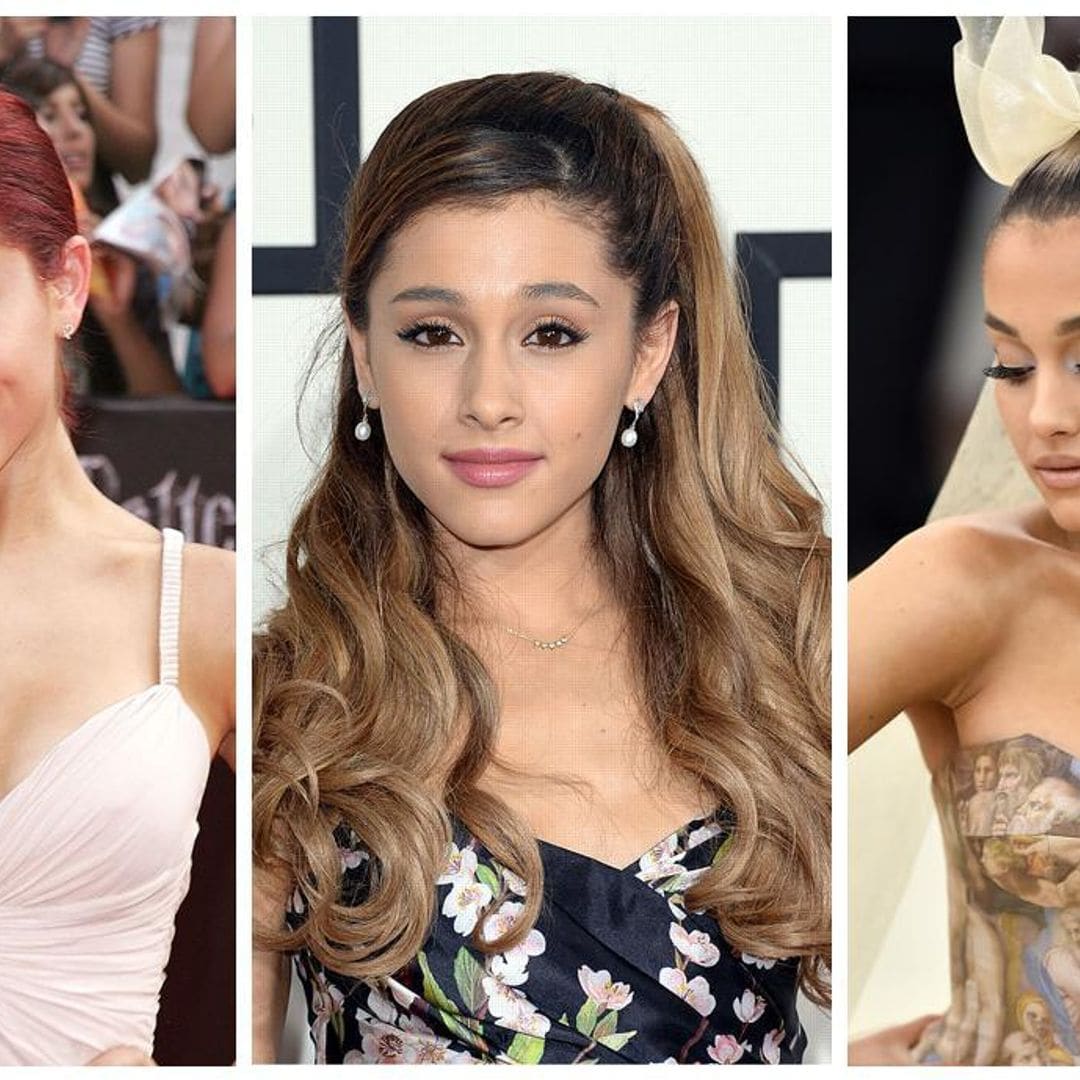 ¡Cuánto ha cambiado! La evolución de los ‘beauty looks’ de Ariana Grande