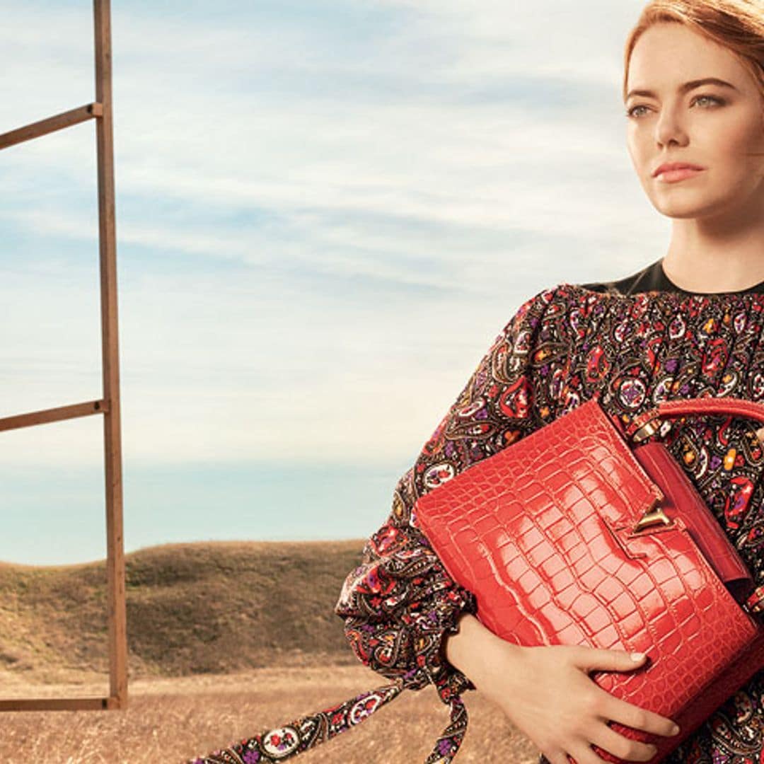 El último éxito de Emma Stone: protagonizar la nueva campaña de Louis Vuitton