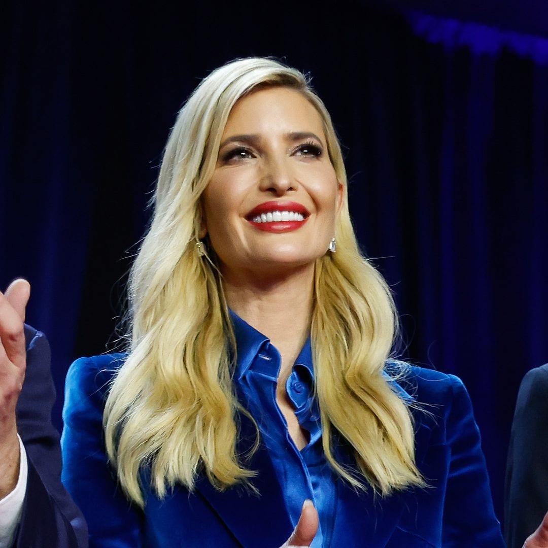 Ivanka Trump reaparece junto a su padre en el discurso de la victoria