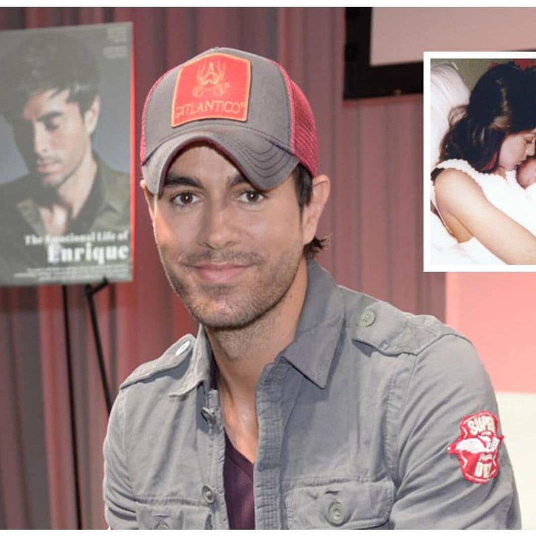 Enrique Iglesias celebra el cumpleaños de su madre con una fotografía inédita de ambos