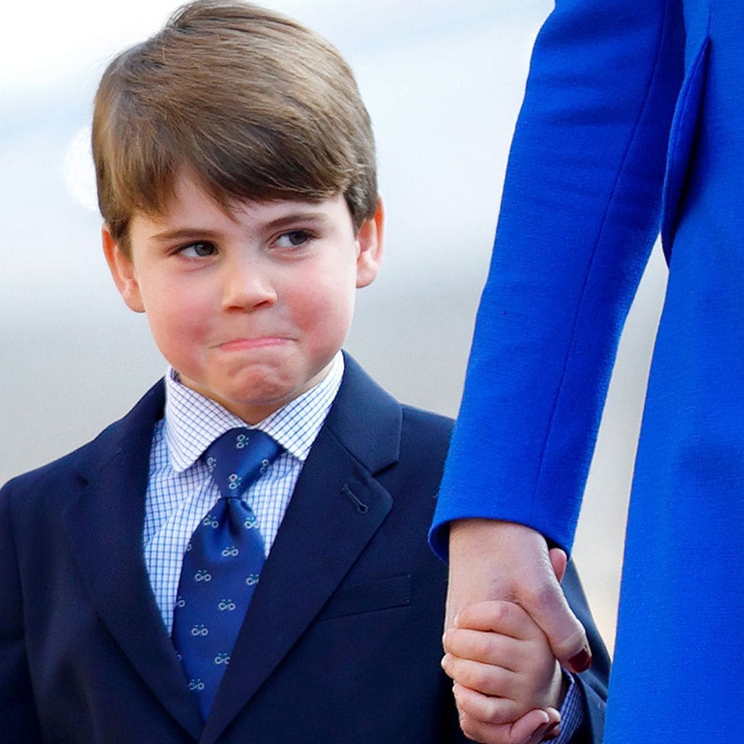 El último flechazo del príncipe Louis, una camisa de cuadros con sello español