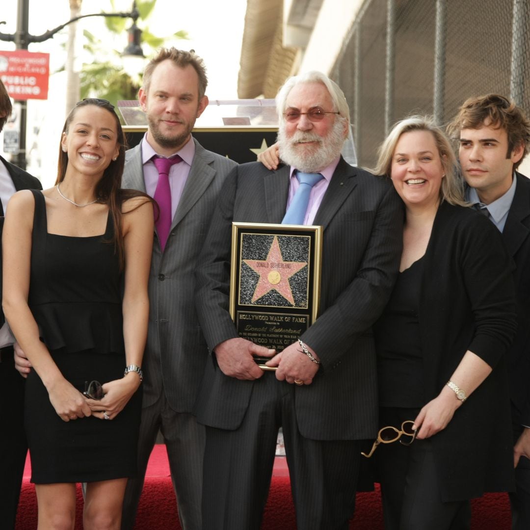 Recordamos el lado más personal de Donald Sutherland: de sus grandes amores a sus cinco hijos