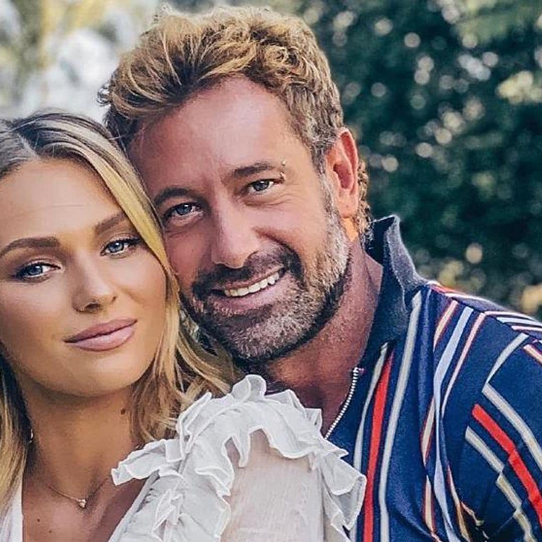 Gabriel Soto e Irina Baeva presentan a la nueva integrante de su familia