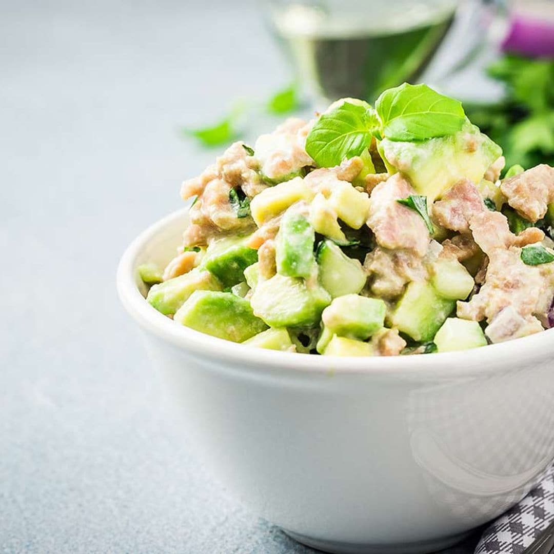 Ensaladilla de aguacate y atún