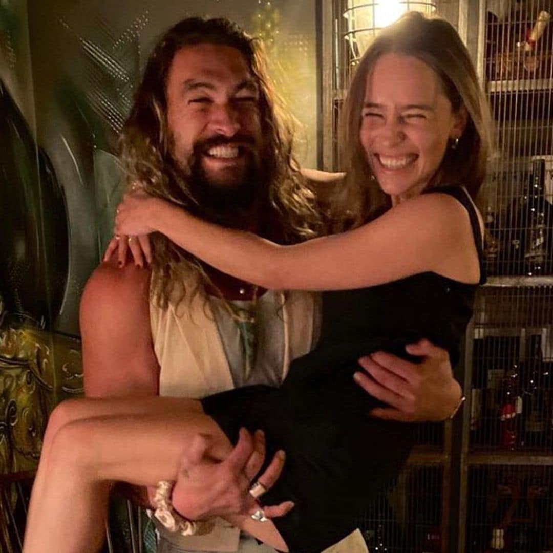 Emilia Clarke y Jason Momoa, el reencuentro de 'Juego de Tronos' que ha revolucionado a sus fans