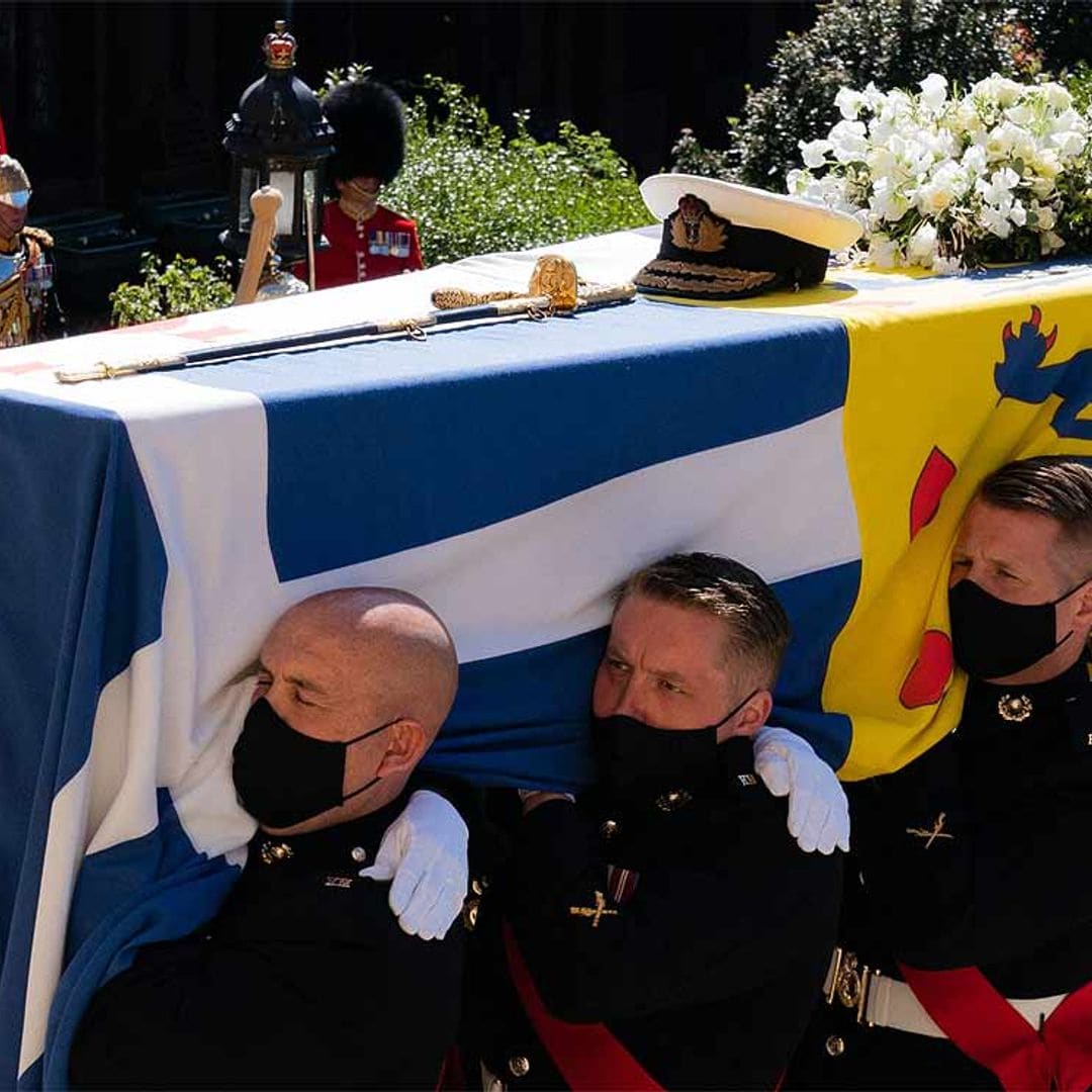 La bóveda real de la capilla de San Jorge en la que ha sido enterrado Felipe de Edimburgo