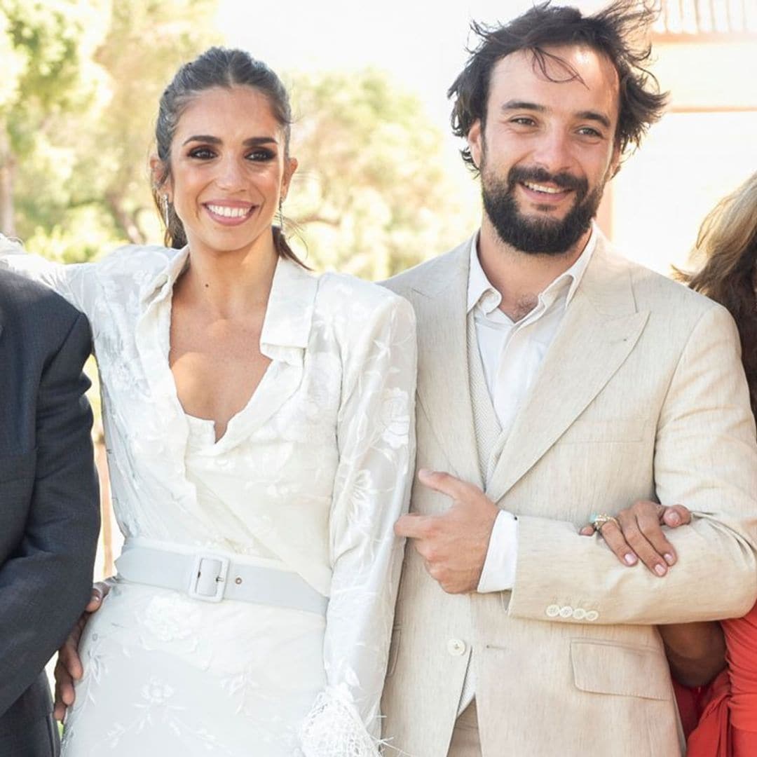 Flamenco, fiesta y alegría, en la divertida boda de Elena Furiase y Gonzalo Sierra