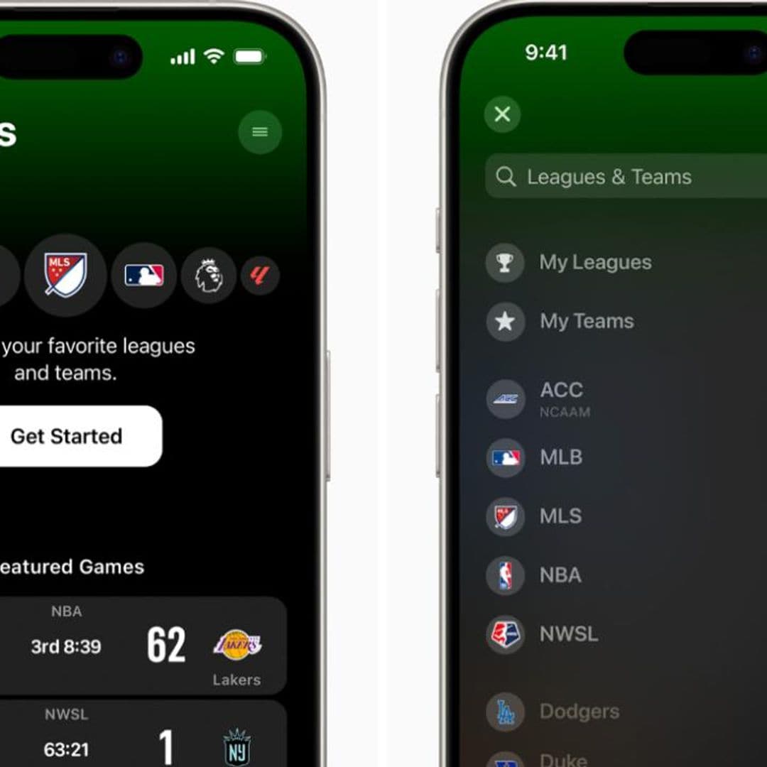 Apple Sports: la nueva aplicación de Apple para los amantes de los deportes