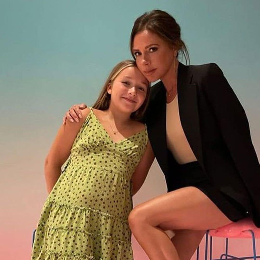 La respuesta de Victoria Beckham cuando su hija Harper se viste con su ropa