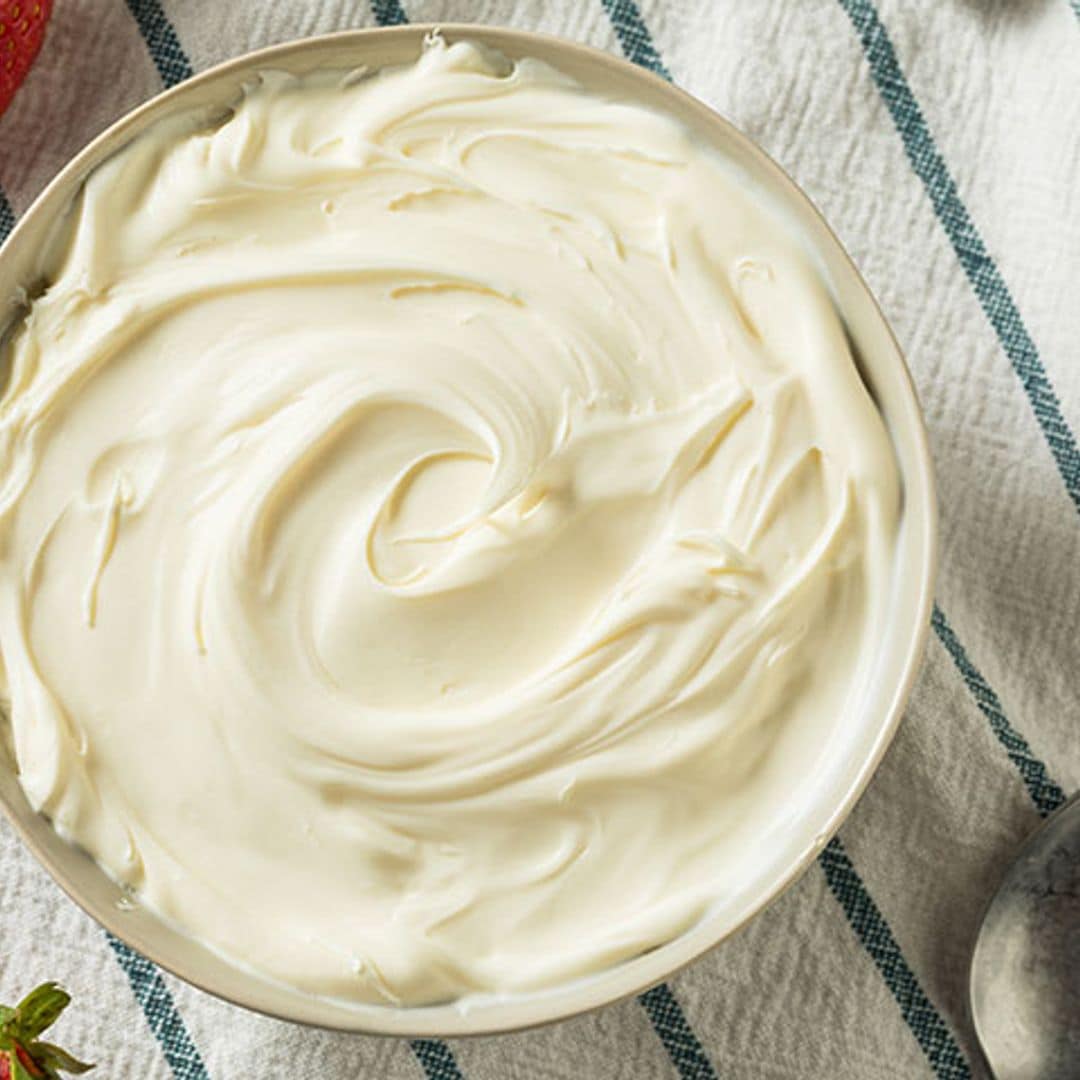 Cómo hacer crema mascarpone en casa con tan solo 2 ingredientes