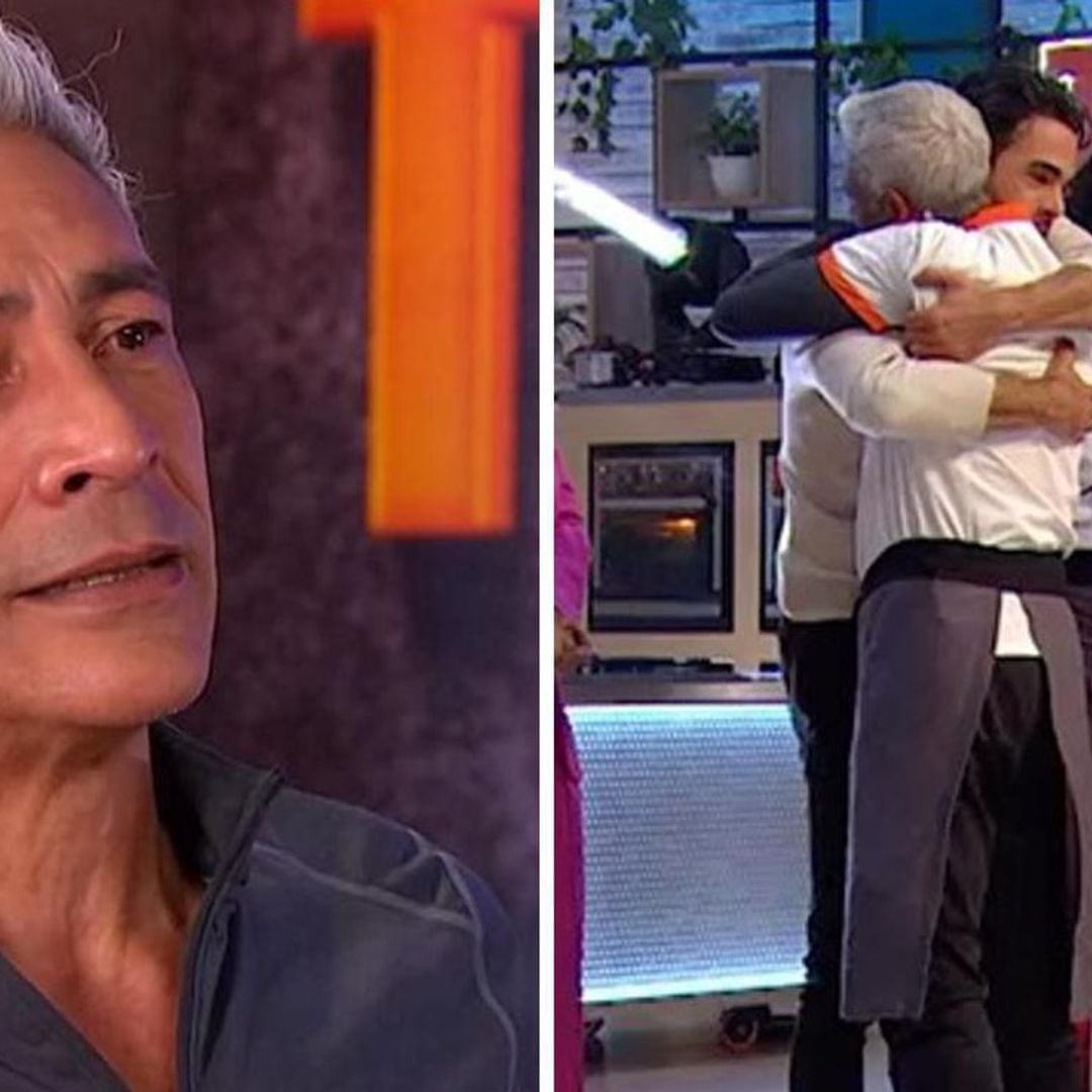 Johnny Lozada hace llorar a todo el set en su salida de ‘Top Chef VIP 2’