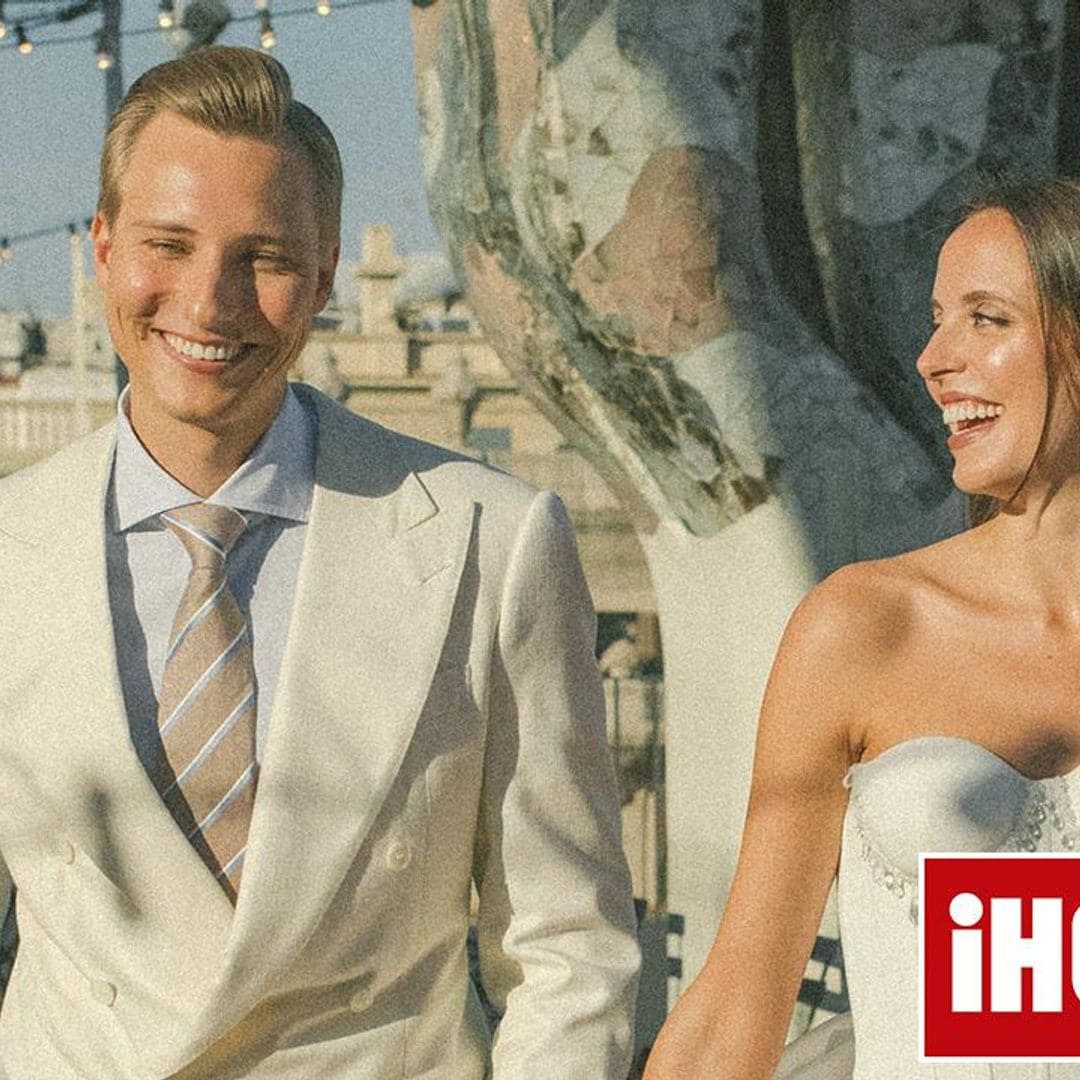 Marta Sierra y Tom Peteuman celebran su romántica y colorida fiesta de preboda en la Casa Batllò