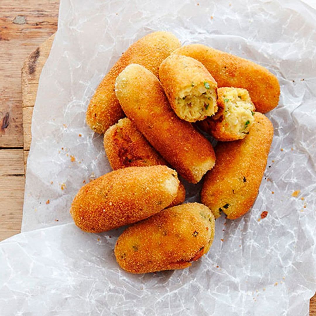 Croquetas veganas de champiñones