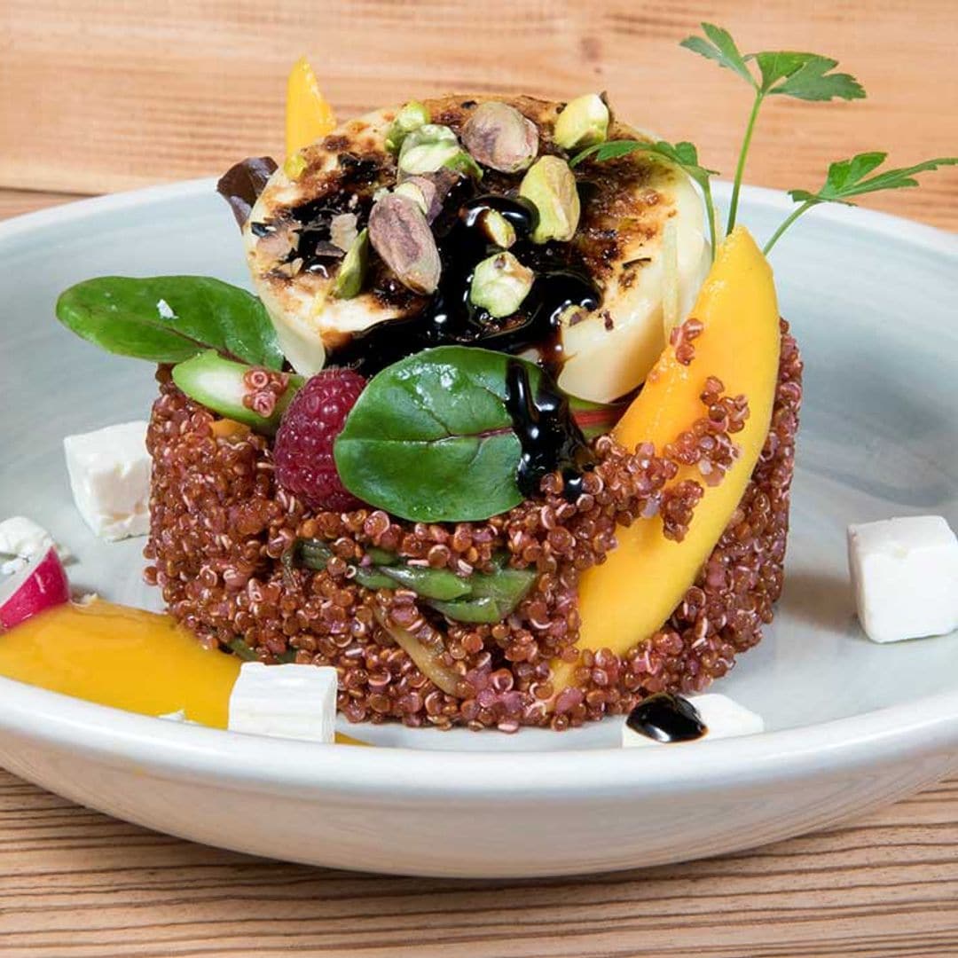 Ensalada de quinoa y mango