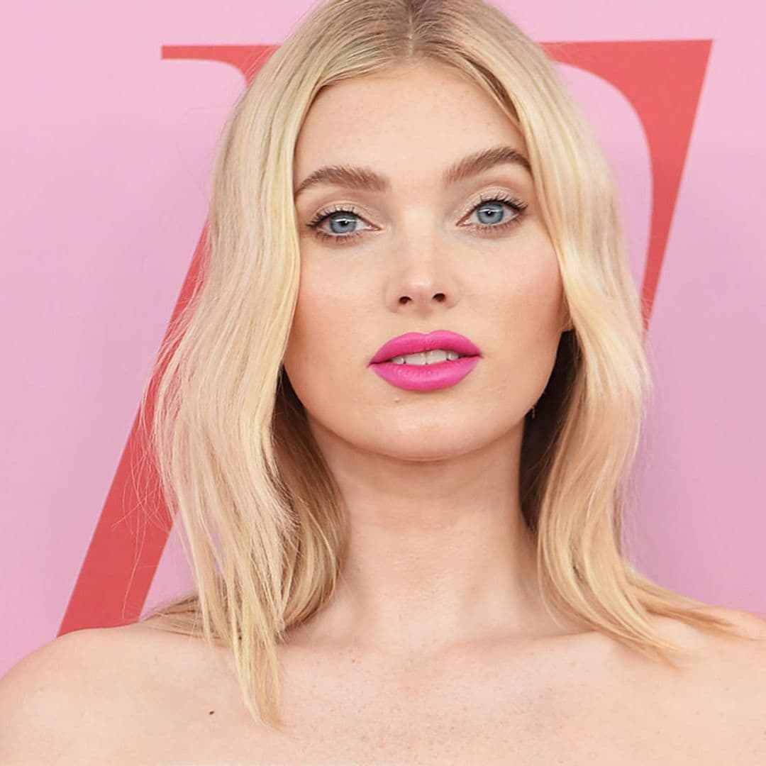 El reto de Elsa Hosk al recuperar embarazada un vestido de fiesta de 2019