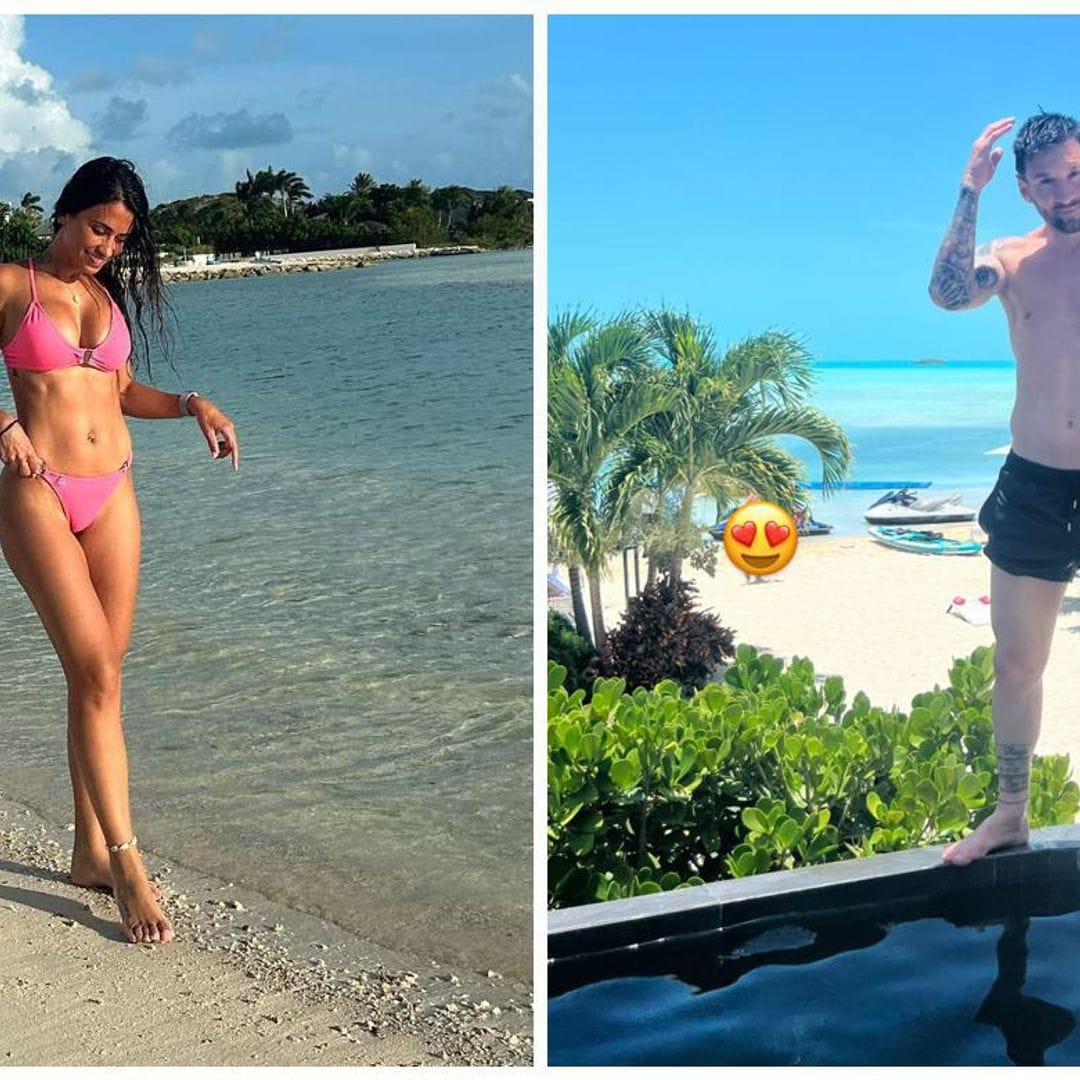 Leo Messi y Antonela Roccuzzo lucen cuerpazos de verano