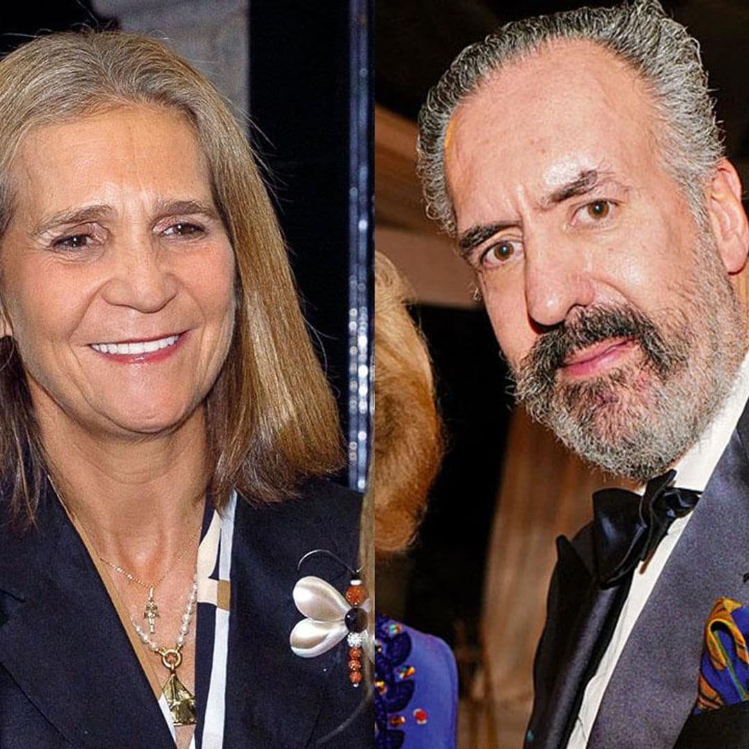 Así fue el reencuentro de la infanta Elena de Jaime de Marichalar en la fiesta de Ira de Fürstenberg