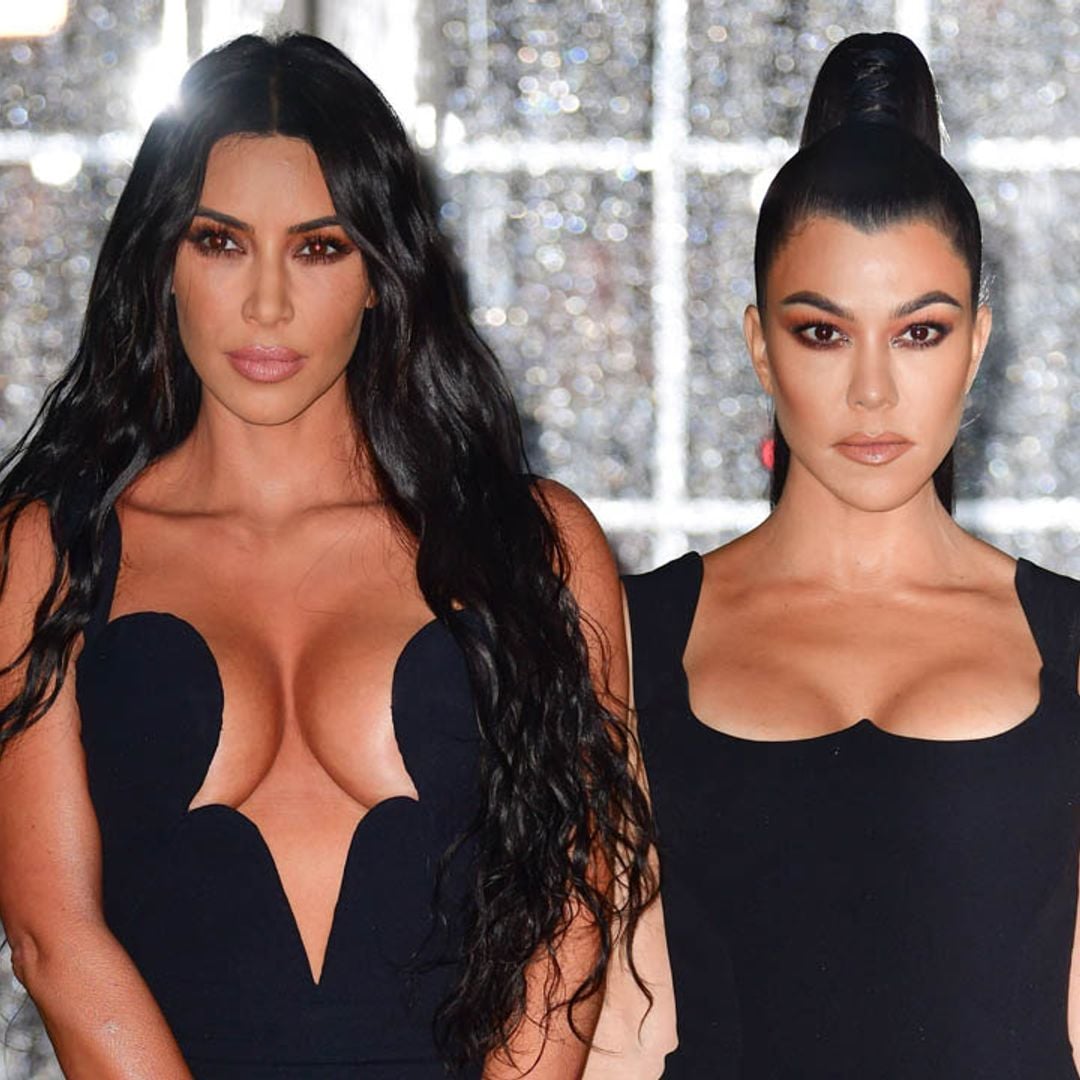 ¡Qué pequeñas! Kourtney y Kim Kardashian demuestran que siempre han sido las reinas de Halloween