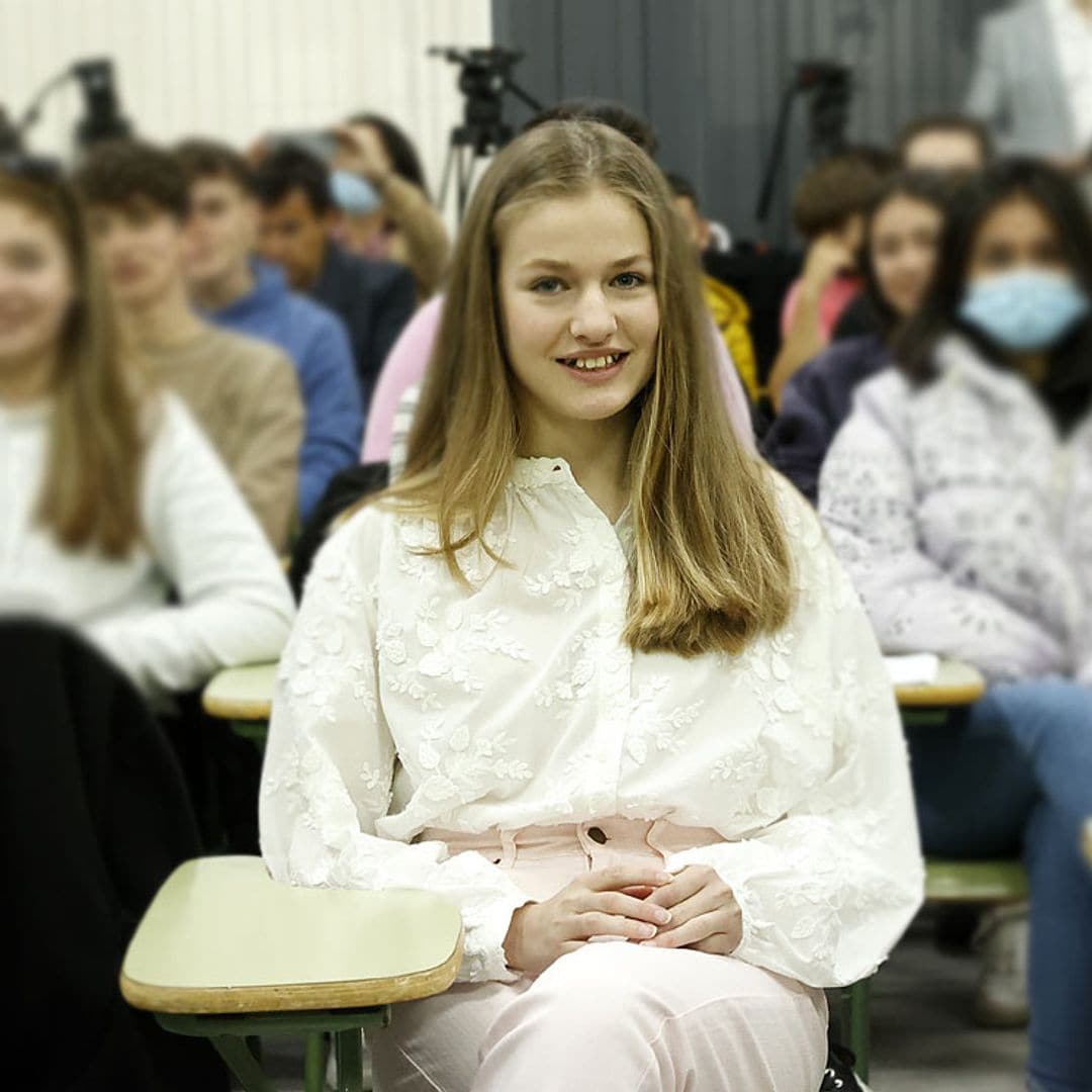 La princesa Leonor, 'mentora' de uno de los nuevos alumnos de su colegio de Gales