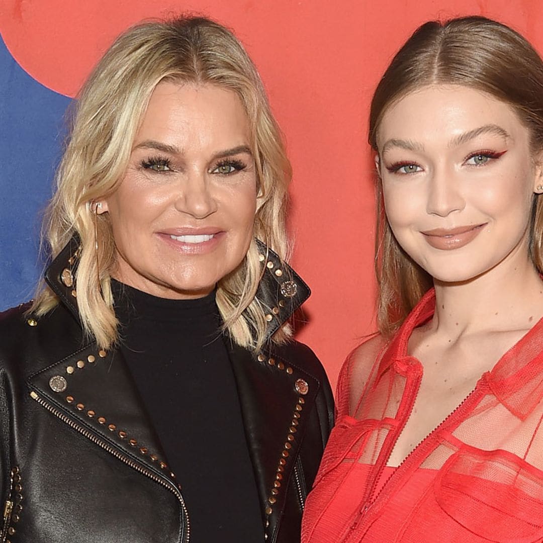 Yolanda Hadid confirma emocionada el embarazo de su hija Gigi y desvela cuándo nacerá el bebé