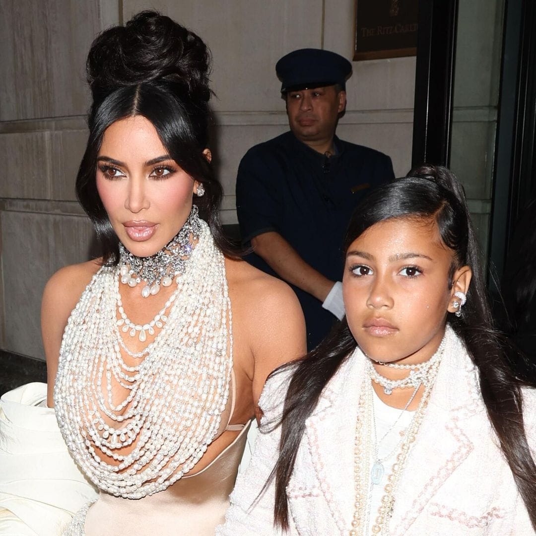 Las duras críticas de North West a su madre, Kim Kardashian, por sus looks en la Met Gala