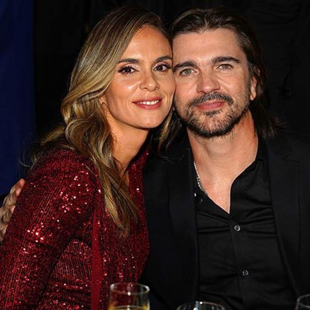 La esposa de Juanes roba suspiros en la ceremonia de Persona del Año en honor al cantante