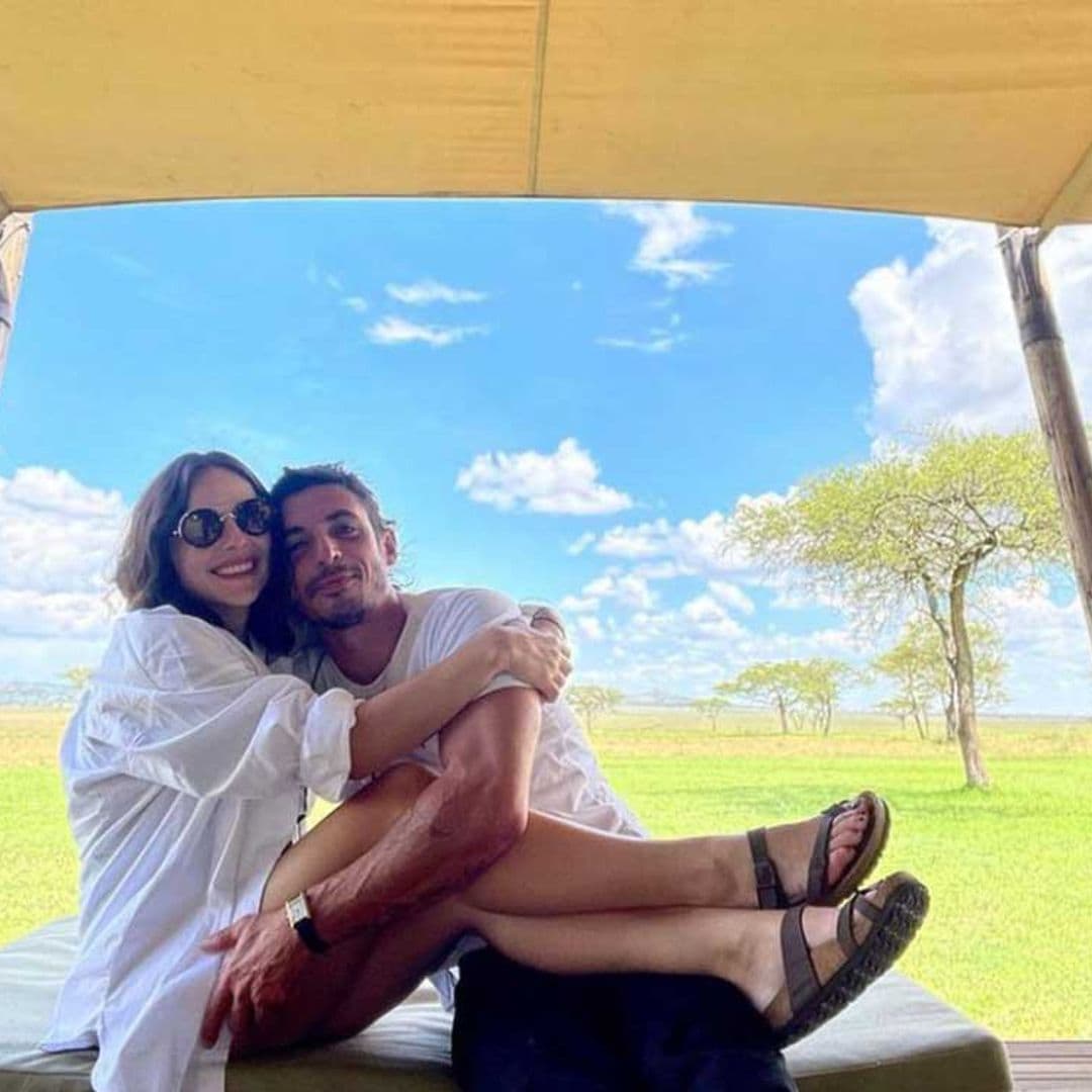 Desde África, Zuria Vega y Alberto Guerra celebran 8 años de matrimonio