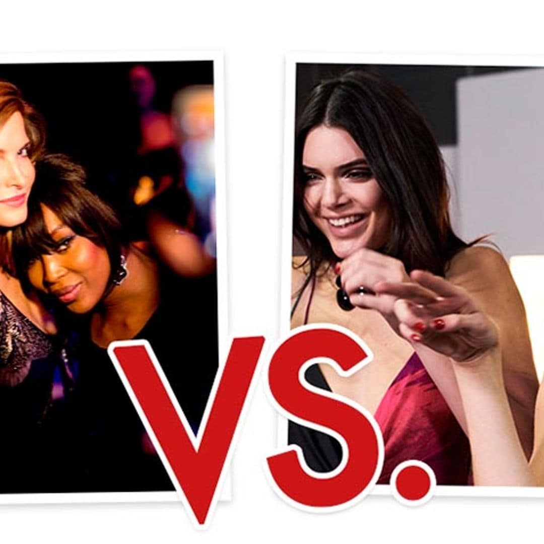 Guerra de modelos: Las ‘tops’ de los 90 'vs.' las ‘instamodels’