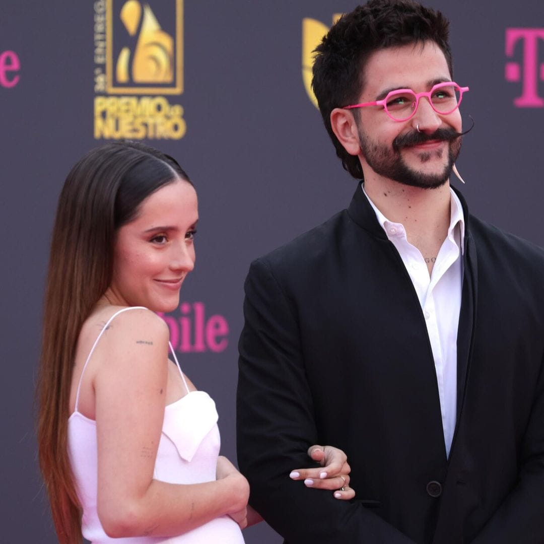 Camilo y Evaluna brillan en su primera gala de premios tras el anuncio de su segundo bebé