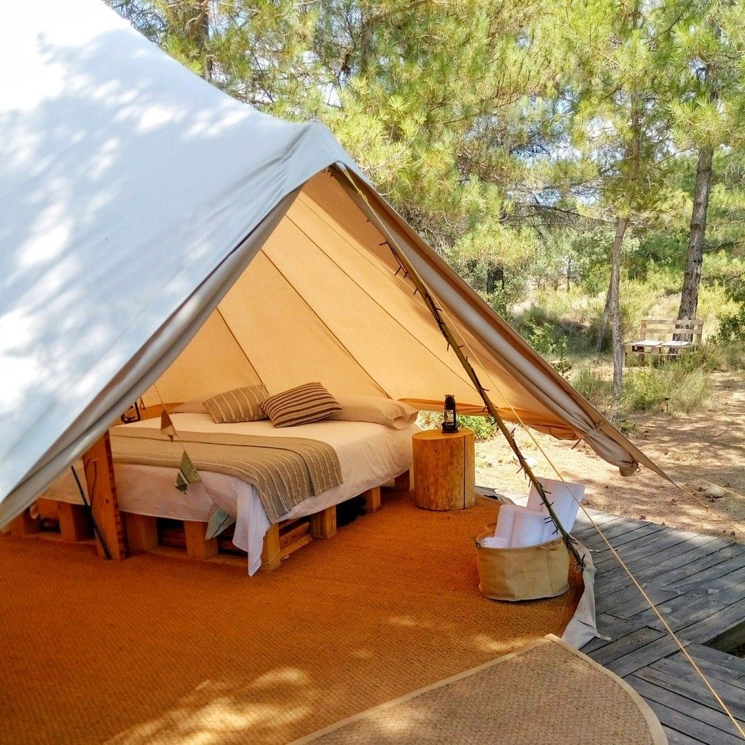 Tienda del glamping Forest Days, Solsonès, Lleida