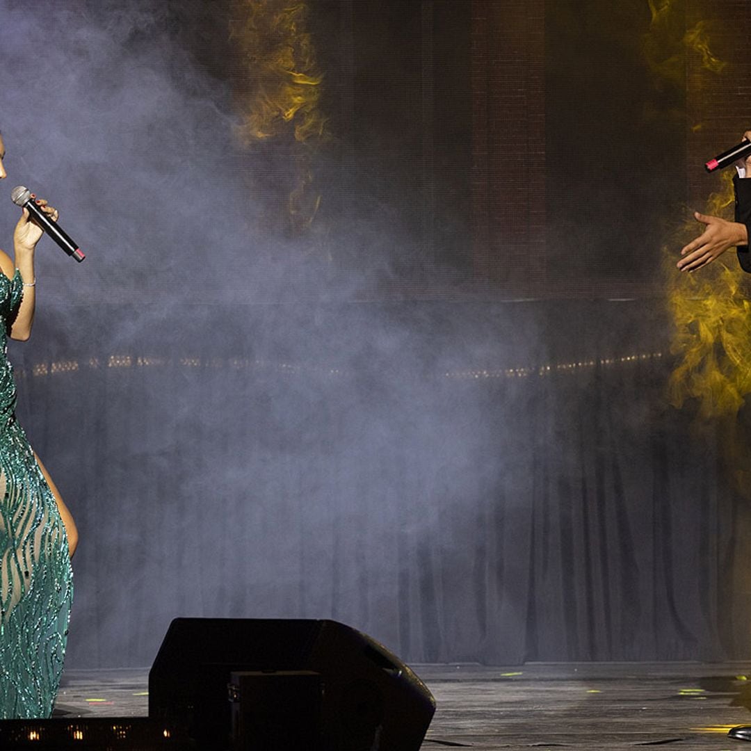 Georgina Rodríguez sorprende al público de la Starlite Gala cantando con Beret