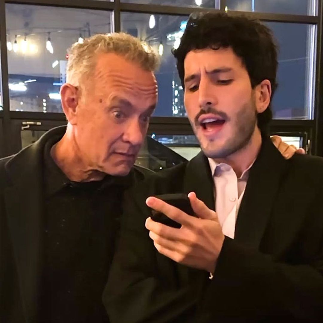 El sorprendente vídeo de Sebastián Yatra con Tom Hanks, ¿qué hacen juntos?