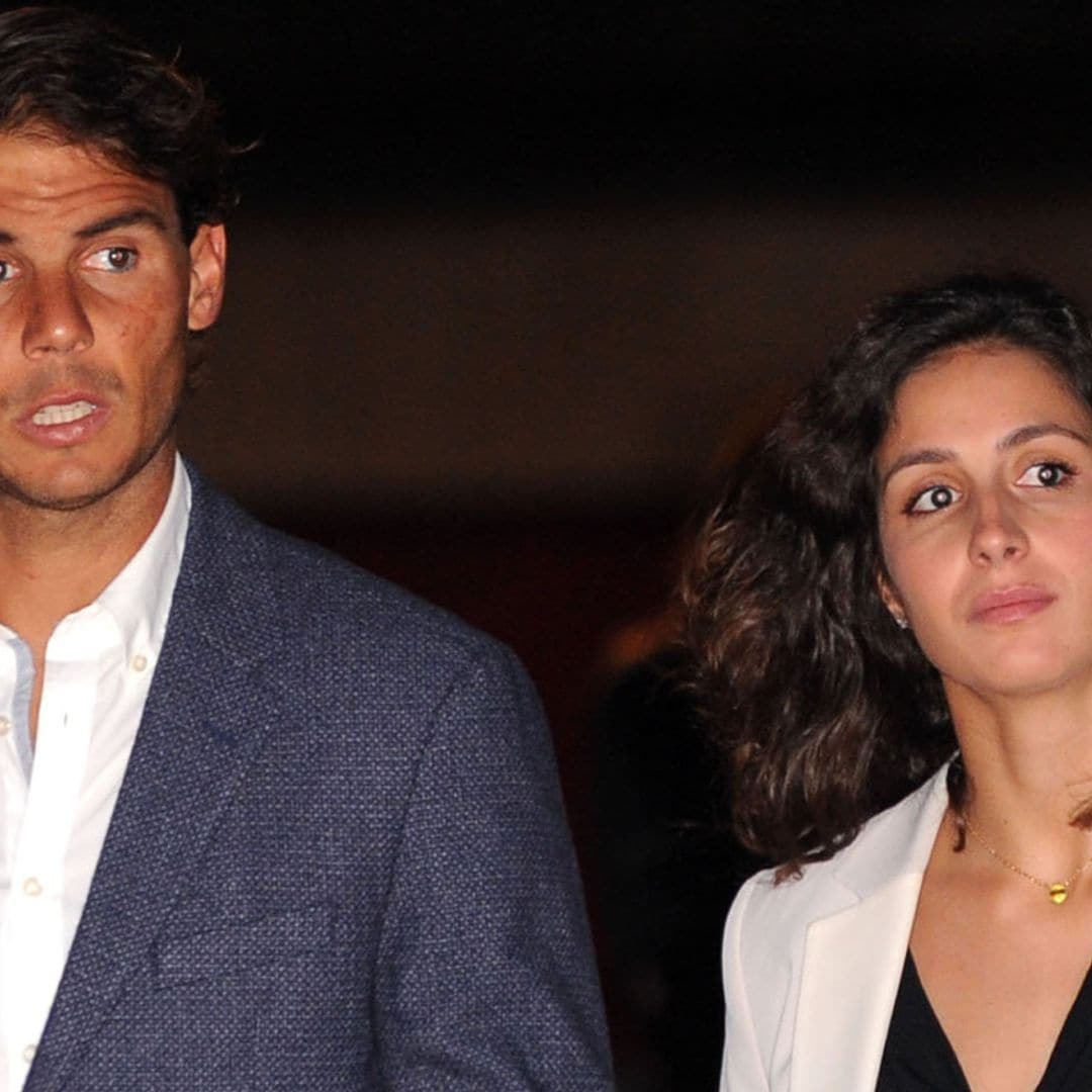 Rafa Nadal y Mary Perelló disfrutan de la noche madrileña y confiesan estar 'muy felices' tras el primer cumpleaños de su hijo