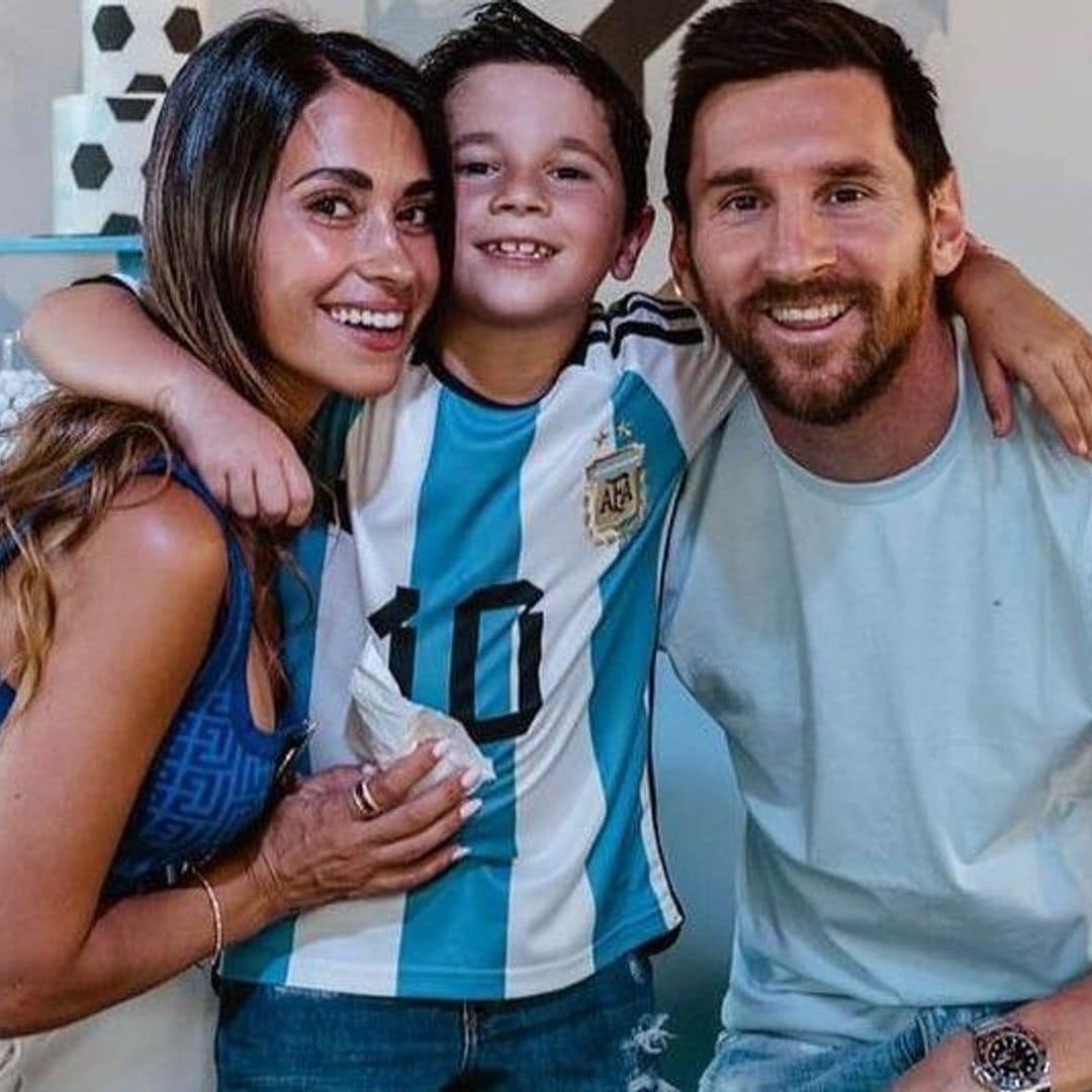 Antonela Roccuzzo celebra los 8 años de su hijo Mateo: ‘Te amamos infinito’