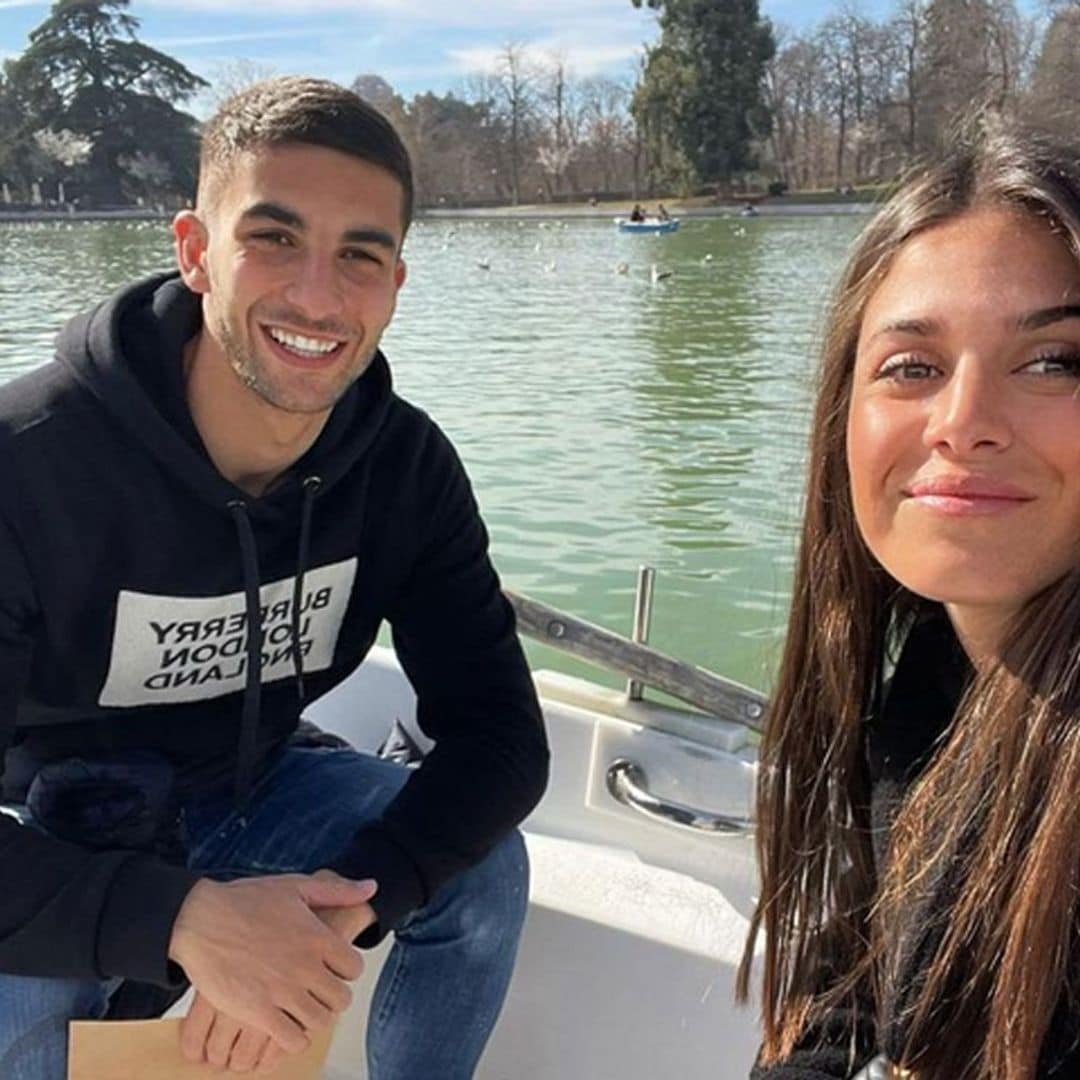 Sira Martínez, la hija de Luis Enrique, y el futbolista Ferran Torres comparten su primera foto juntos