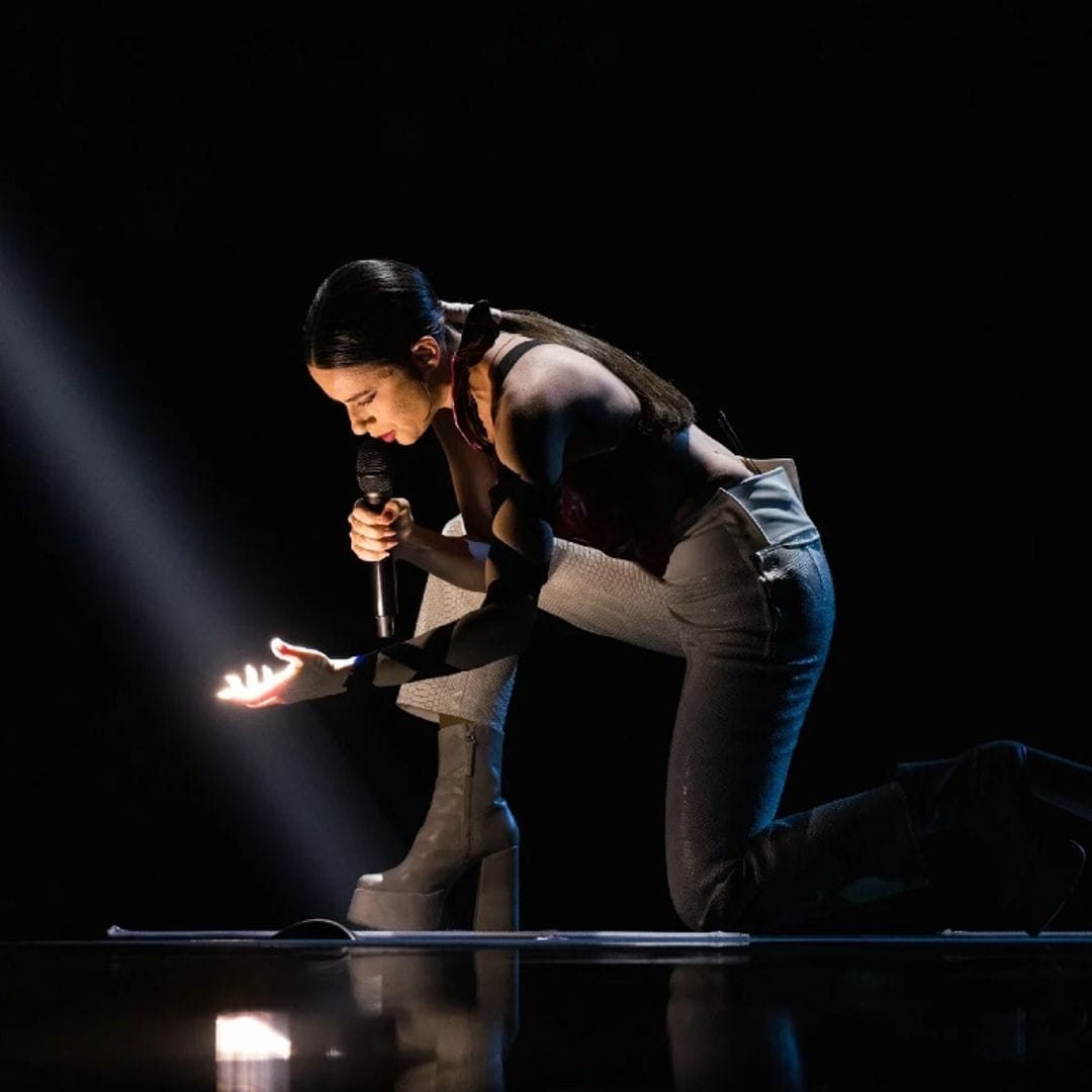 Así ha sido el primer ensayo de Blanca Paloma para 'Eurovisión' con el nuevo vestuario