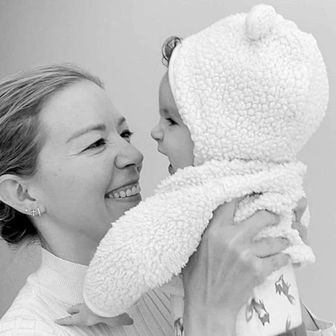 Con una nueva foto al lado de Liam, Fernanda Castillo celebra los 11 meses del bebé