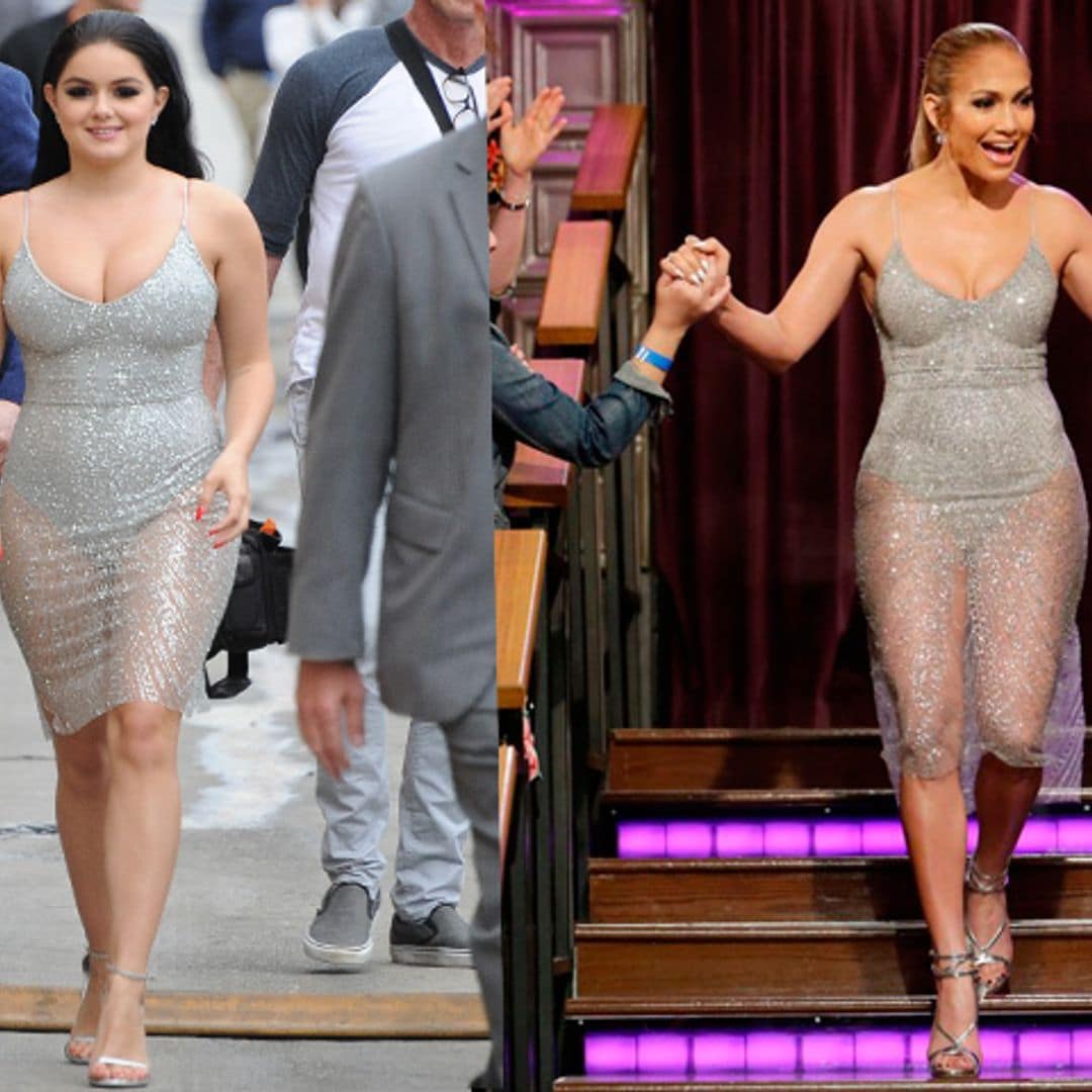 Ariel Winter 'desafía'  a Jennifer Lopez, ¿quién lo lleva mejor?